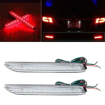 

2Pcs LED Tail Braking Lamp Brake Rear Bumper Reflector Warning Stop Light For Toyota Camry 2009 2012 Innova/ISF/GX470/RX300 57BA