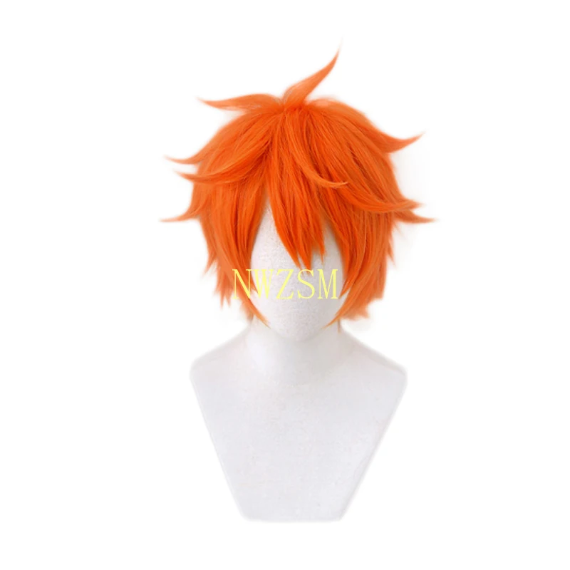 

Haikyuu! Парик для косплея Karasuno Syouyou Hinata Shoyo, термостойкие синтетические волосы для мужчин и женщин, Короткие парики