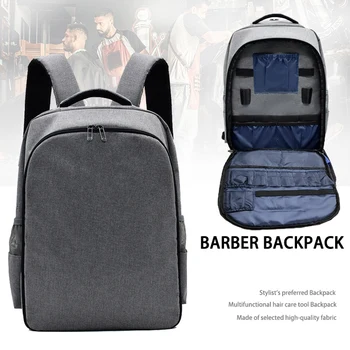 

Barber Shoulders Bag Travel Multifunction Backpack Cosmetic Organizer Box for WAHL Barber Styling Tools Storage Bag