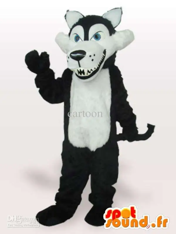 

Professional the Ferocious plush Wolf Mascot Costume Adult Birthday Party Fancy Dress Halloween Cosplay Outfits Clothing Xmas