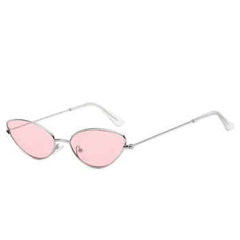 

2020 New Women Cat Eye Sunglasses Cute Sexy Glasses Summer Retro Small Frame Black Pink Cateye Sun Glasses