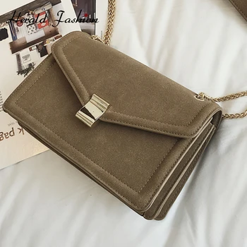 

Herald Fashion Square Messenger Bag Quality Leather Women Korean Style Designer Handbag Chain Shoulder Bags Brand For Female