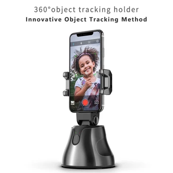 

Portable Selfie Tracking Holder 360 Degree Object Tracking Holder Auto Face & Object Tracking Smart Shooting Camera Phone Mount