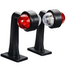 #Special Offers 2pcs 12V/24V LED Double Side Marker Clearance Light Warning Lamp Red White 6LED Side Marker Lights for Truck Trailer Caravan #Special Offers 2pcs 12V/24V LED Double Side Marker Clearance Light Warning Lamp Red White 6LED Side Marker Lights for Truck Trailer Caravan