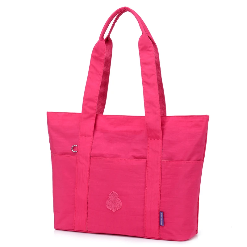 

2019 Fashion Big Size Ladies bags Waterproof Nylon Women Tote Bag Casual Woman Shoulder Bag Large Capacity Light Travel Bag