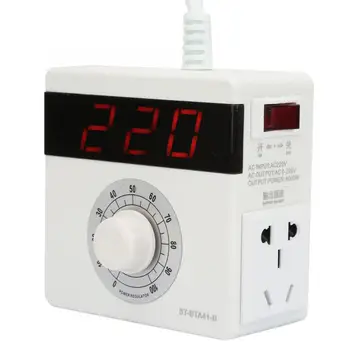 

4000W Motor Speed Controller SCR Electronic Voltage Regulator Temperature Governor AC 220V Frequency Converter