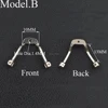 10pcs/lot Eyewear Stainless Steel Nose Pad Arm Nose Pad Holder Glasses Accessories 4