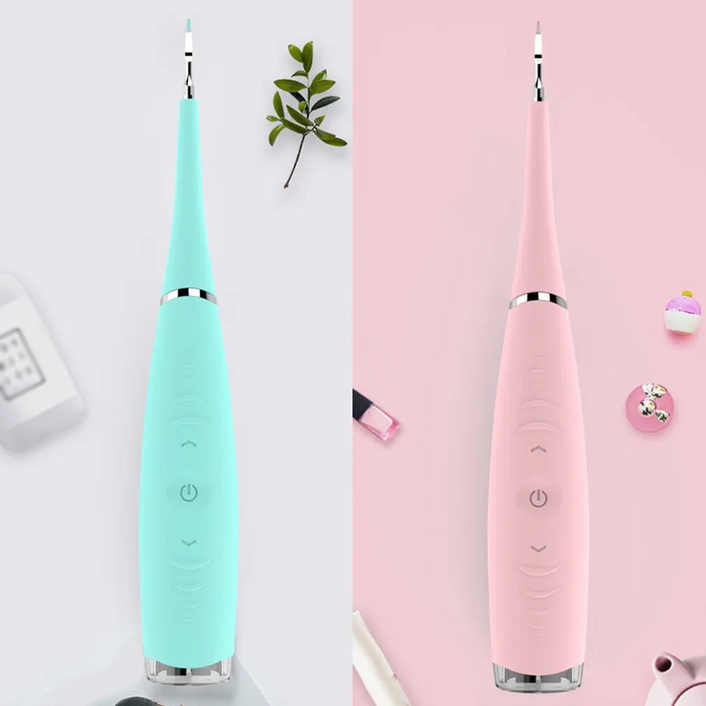 

Electric Ultrasonic Scaler Tooth Calculus Remover Cleaner Tooth Stains Tartar Whiten Teeth Tool
