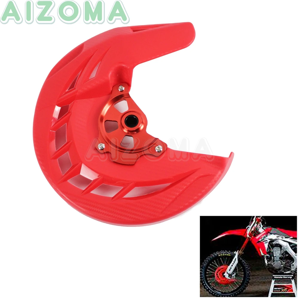 Dirt Bike Red X Brake ротор дисковых передних тормозов защитный кожух для Honda CRF 250 л/м CRF250L