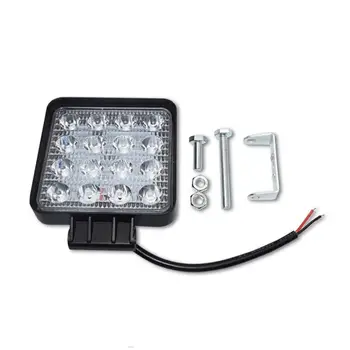 

Automotive led work light 48W wild car light engineering light spotlight square bright practical lights