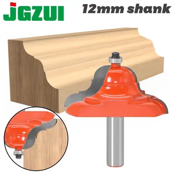 

1Pc 12mm Shank Table Edge Router Bit - French Baroque Line knife Woodworking cutter Tenon Cutter for Woodworking Tools