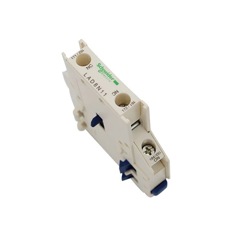 M�dulo de contacto contador auxiliar acci�n moment�nea, tornillo de fijaci�n terminal LAD8N11 una instalaci�n abierta y una cerr
