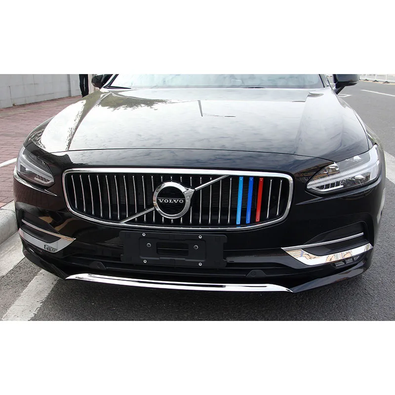 For Volvo S90 Refitted Body Decoration Strip Side Bright Strip Anti-collision Strip Front Fog Light Strip