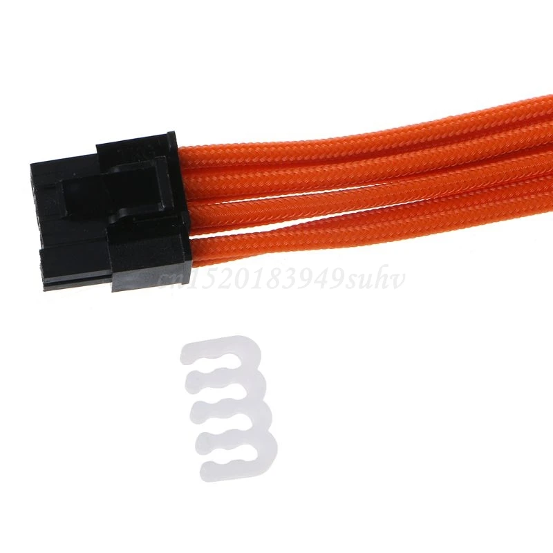 7 Colors A-TX Basic Extension Cable PC GPU CPU Power Supply 1 Set