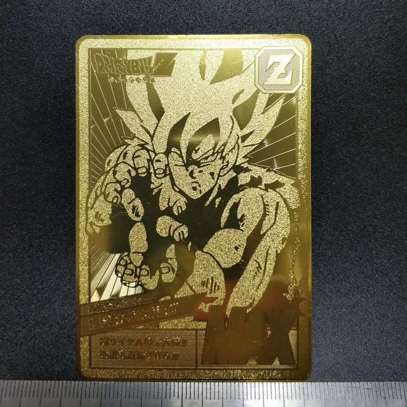 Dragon Ball карты супер металлическая карта ультра инстинкт Гоку джирен экшн игрушки Фигурки издание игры флэш карты коллекция карт