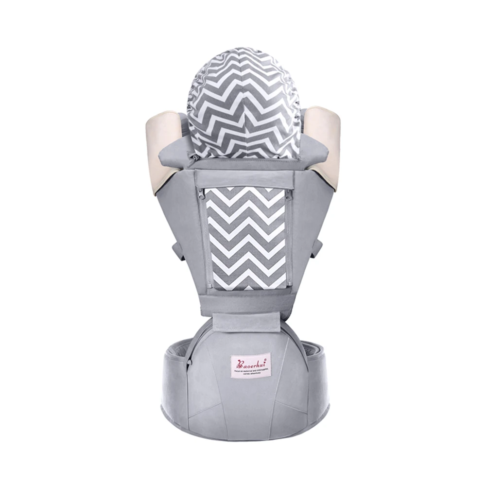 

Cotton Fashion Print Baby Baby Strap Waist Stool Four Seasons Breathable Multi-Function Front Hug Pockets Lightweight Stool