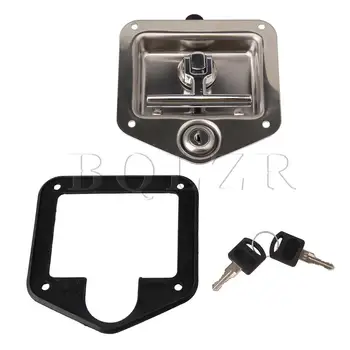 

BQLZR 161x124x64mm T Shape Handle Lock for Truck Camper Zinc Alloy Folding