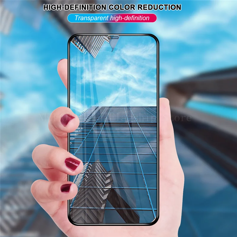 5 шт полное покрытие защитное стекло для iPhone 11 Pro XS XR XS Max черный экран протектор Закаленное стекло на iPhone X 8 8 Plus стекло
