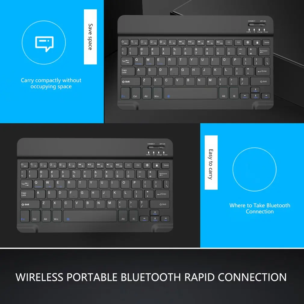 2,4G Беспроводная клавиатура и мышь Мини мультимедийная клавиатура мышь комбо набор для ноутбука Mac Настольный ПК ТВ офисные принадлежности