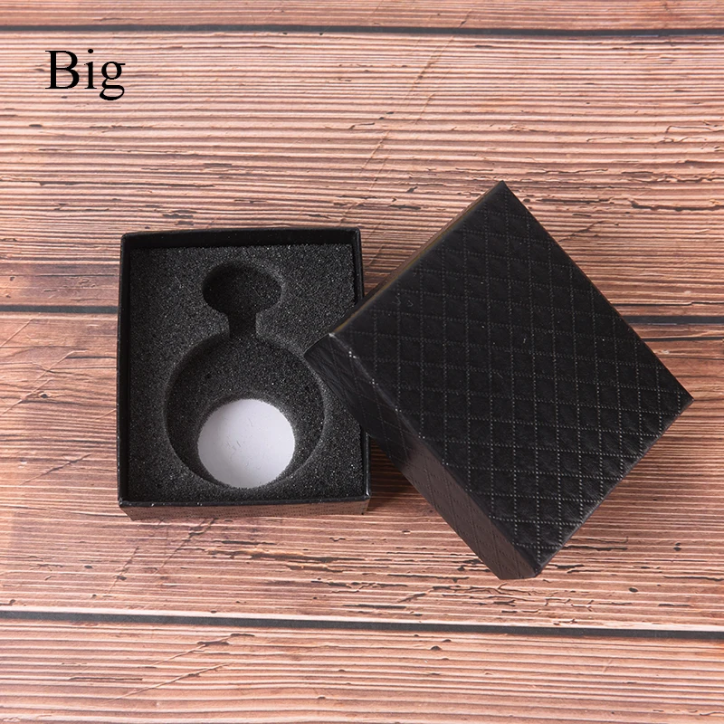 Черная коробка для часов, картонная подарочная коробка, прямоугольная Высококачественная упаковочная коробка для часов, коробка для ювелирных изделий, рождественский подарок - Color: big