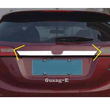 

For Honda HRV HR-V Vezel 2019 2020 Car Stainless steel car Styling Trunk Lid Cover Molding Rear Door Tail Gate Trim Sticker 1pcs