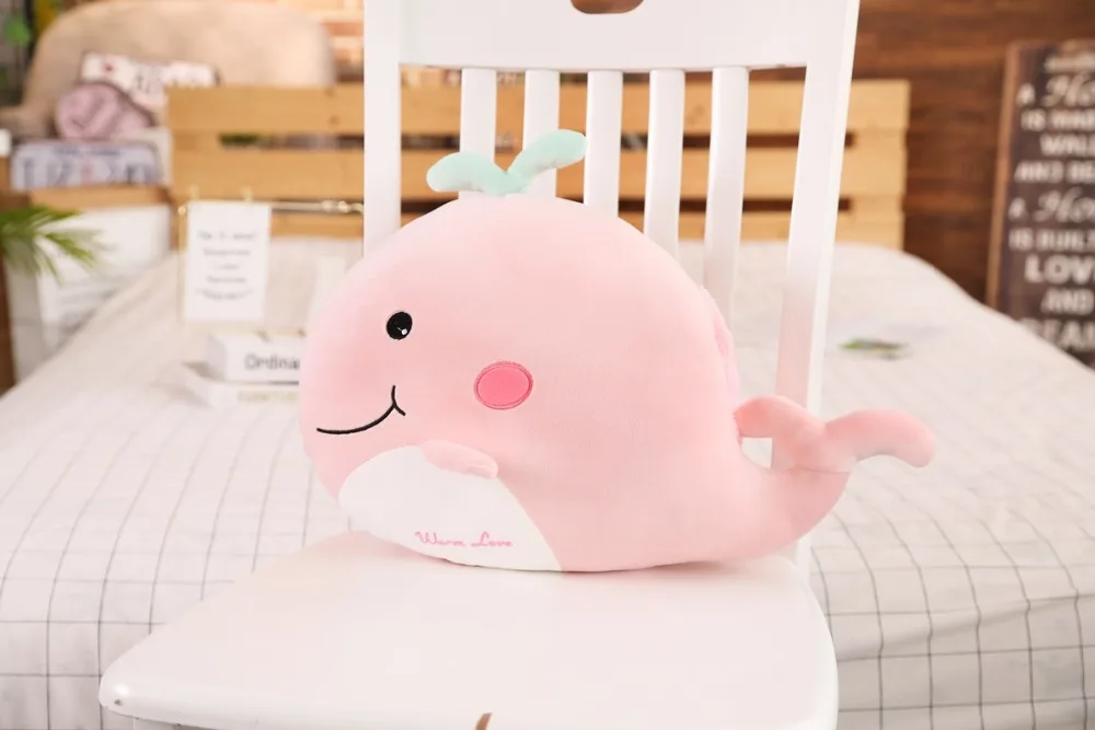 30 см Kawaii плюшевая подушка динозавр игрушки плюшевая КИТ свинья Пингвин ручная грелка Детские куклы игрушки подарки на день рождения для детей