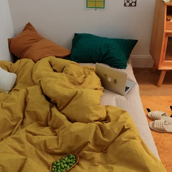 

Japanese Style Cotton 100% 4-piece Set Sleeping Lattice 100% Cotton