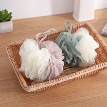 Мяч для ванной сетки скруббер для ванны и душа для тела стирка губка для отшелушивания полотенце ткань скрубберы для тела мойка чистка лица