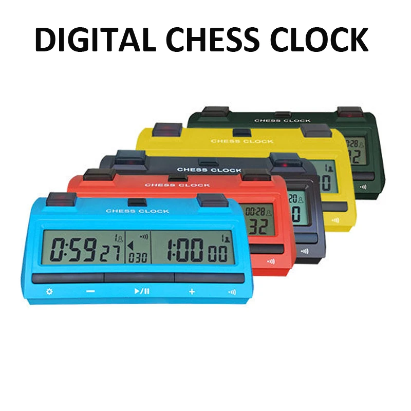 Intelligent Chess Games Clock Digital Professional Chess Competition Count Up Down Timer Electronic Chess Accurate Alarm Timer alarm clock electronic kitchen timer music vibration digital lcd alarm clock dropship