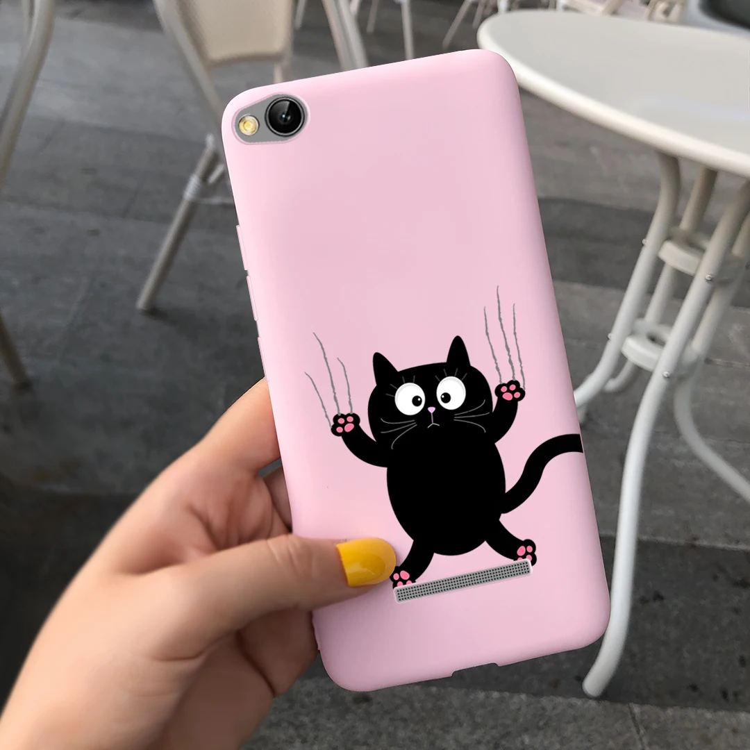 Lovely Cartoon Silicone Phone Case - Candy Color Soft Cover
