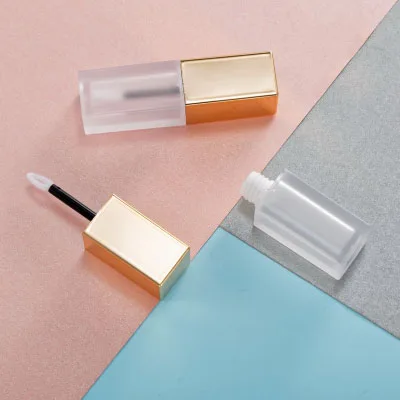 gold transparent 10/30/50 шт Матовый Прозрачный золотистый и черный розовый различные бутылка для блеска для губ пустой Макияж для губ глазури трубка косметики многоразовая - Цвет: gold transparent