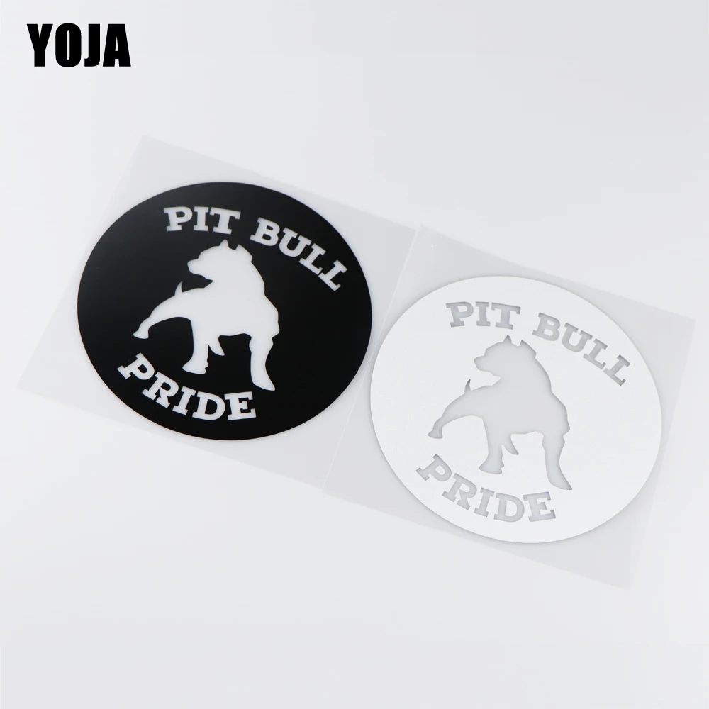 YOJA 15X15CM PIT BULL PRIDE Vinyl Decal Car Sticker Decor Strong Dog Animal Pattern ZT2-0169 | Автомобили и мотоциклы