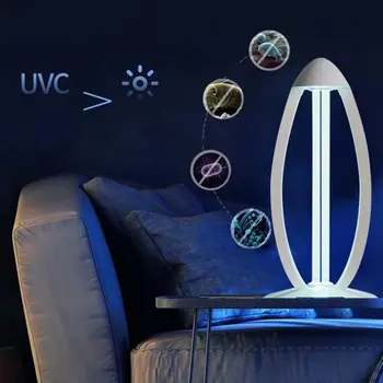 

Uv Ozone Sterilization Lamp With Remote Control Ozone Function Double Sterilization Disinfection Sterilizing Lamp 1 Pcs