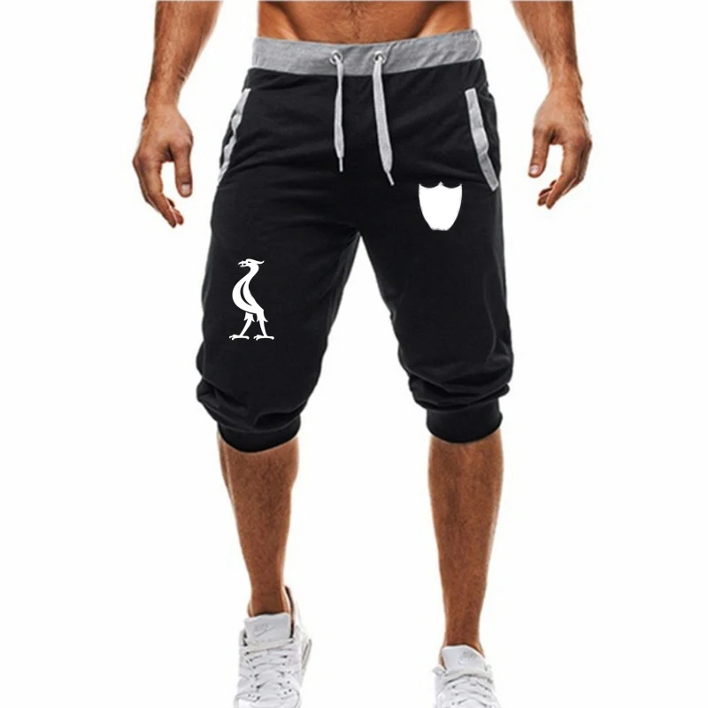 Новинка,, мужские шорты, летние повседневные модные шорты с принтом, спортивные штаны, шорты для фитнеса, для бега, M-3XL