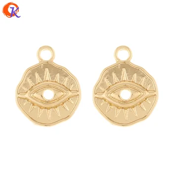 

Cordial Design 100Pcs 12*15MM Jewelry Accessories/Hand Made/Earrings Connectors/Eye Shape/Earring Findings/DIY Making/Charms