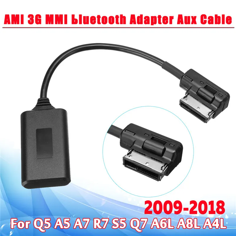 AMI MMI Bluetooth ModuleAdapter Aux кабель беспроводной аудио вход Aux радио медиа интерфейс для Audi Q5 A5 A7 R7 S5 Q7 A6L A8L A4L