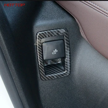 

For BMW X3 2018 X4 2019 Carbon Fiber Color Rear Seats Adjust Cover Trim