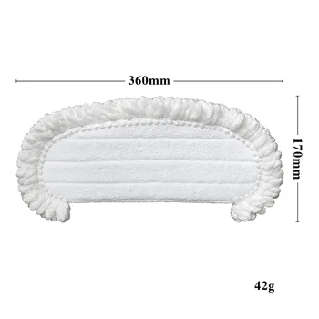 

4pcs Steam Mop Cloth Microfiber Cleaning Cloth Pads for Dirt Devil Oreck Sweepsimple Replacement Accessories