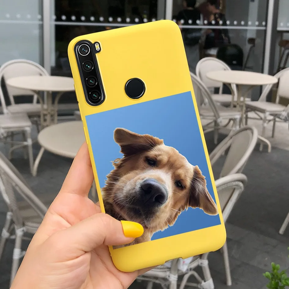 For Fundas Xiaomi Redmi 8A Note 8 Pro Case Cute Cartoon Silicone Pattern Back Cover For Redmi Note 8 Pro Redmi8 A8 8 A Phone Bag xiaomi leather case card Cases For Xiaomi