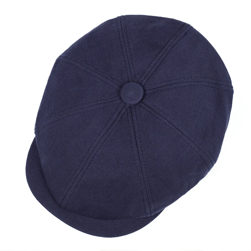 Новая мужская кепка газетчика берет унисекс хлопковая шляпа Gatsby восьмиугольная однотонная женская винтажная брендовая зимняя Весенняя шляпы с утконосами