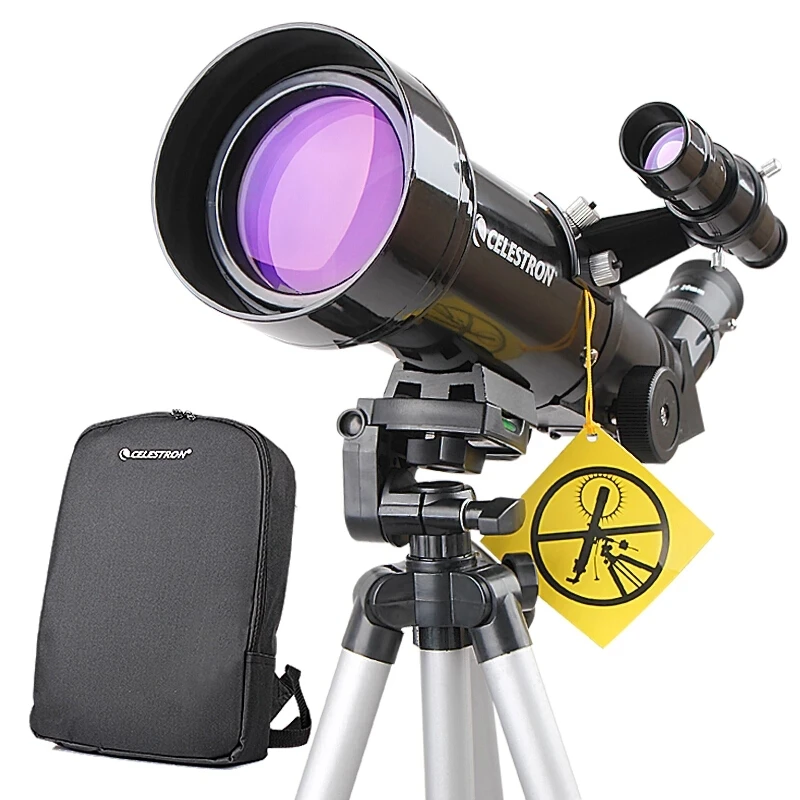 Дорожный прицел Celestron 70 мм f/5 7 AZ рефрактор набор "телескоп" #21035 | Инструменты