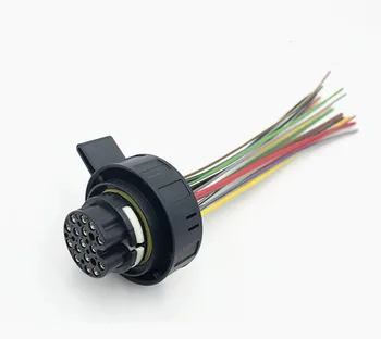 

16 Pin 7-speed 8-speed Dual Clutch 0B5 0AW 0BK 0BW Transmission Gearbox Body 16P Plug Connector With Wire Pigtail 420 973 716