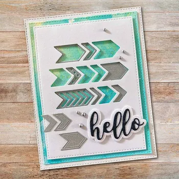 

Arrow Sign Cut Die Mold Metal Cutting Dies For DIY Scrapbooking Paper Cards Die Cuts Photo Album Making