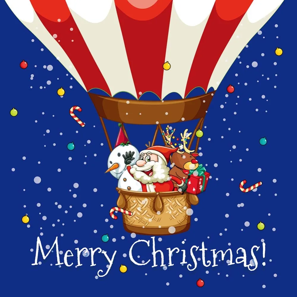 Пользовательские высококачественные 3D занавески для окна спальни шторы на окна для гостиной занавески Счастливого Рождества