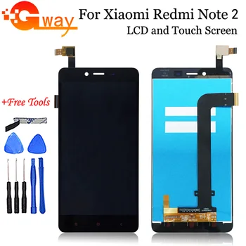 

Original Tested Well For Xiaomi Redmi Note 2 LCD Display+Touch Screen Digitizer Assembly For Xiaomi Redmi Note 2 100% Workwell