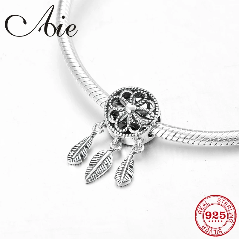 Новые искусственные серебряные бусины с перьями и цветами подходят для