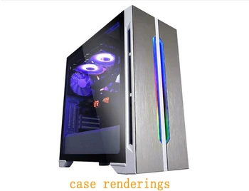 

LIANLI Gemini Aluminum Panel Computer Case, Symphony Light Control/ with 2 Fans/Support E-ATX Motherboard 360 Water Cooling