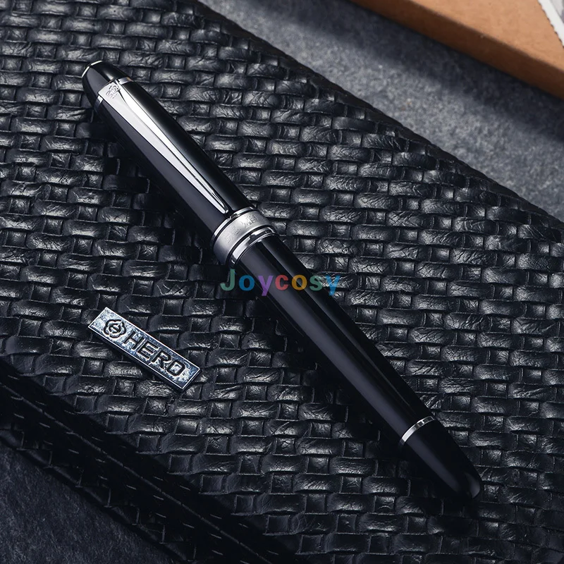 HERO Classic 100 14K Gold Nib Fountain Pen, Gift Box Set Ideal for