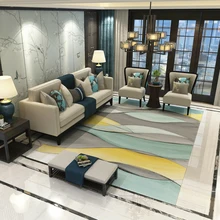 Ковры абстракция Ковер в скандинавском стиле с абстрактным геометрическим узором, современный красивый прямоугольный Противоскользящий коврик, товары для домашнего декора гостиной