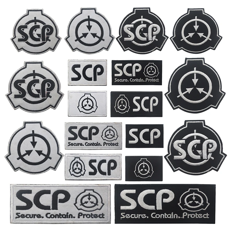 

SCP Foundation Special Containment Procedures Cosplay Badges Hook & Loop Patch
